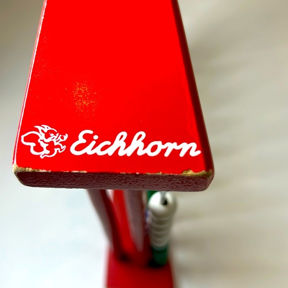 Eichhorn Wooden Abacus Kids Math Tot Learn STEM Play Educational Numbers Fun - Picture 4 of 6